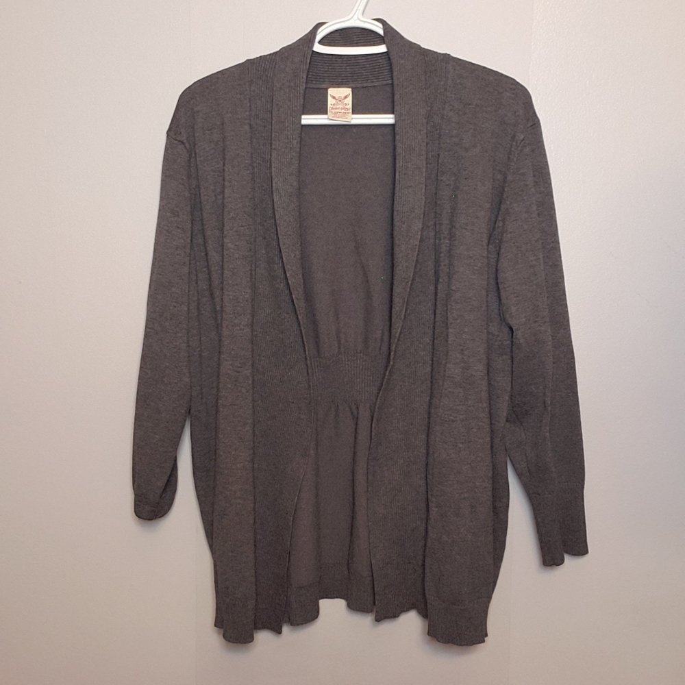 Gray Cardigan - 3x